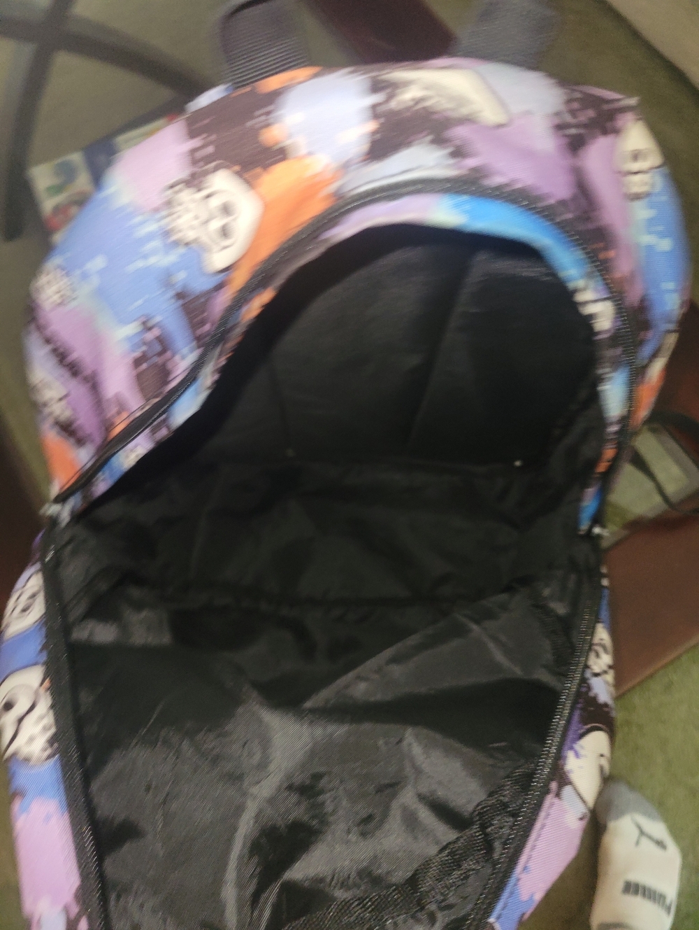 Colorful Ink Splatter Backpack - Picture 4 of 5
